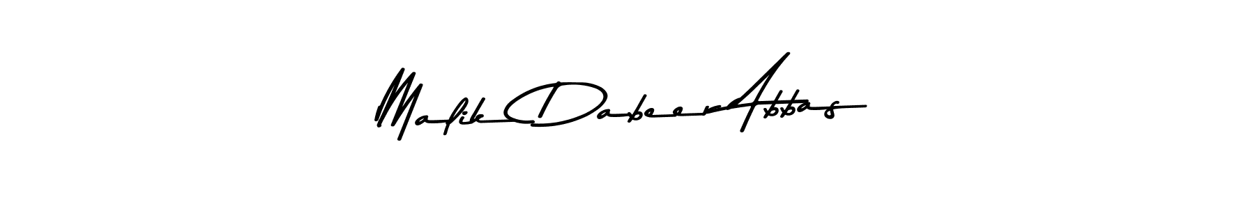 Similarly Asem Kandis PERSONAL USE is the best handwritten signature design. Signature creator online .You can use it as an online autograph creator for name Malik Dabeer Abbas. Malik Dabeer Abbas signature style 9 images and pictures png