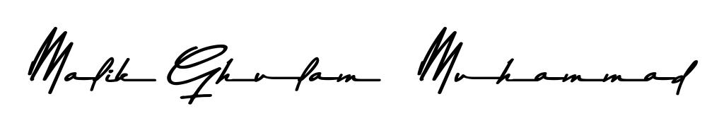 Achieve flawless digital penmanship with Malik Ghulam  Muhammad name in Asem Kandis PERSONAL USE font. The perfect tool for creating online signatures. Malik Ghulam  Muhammad signature style 9 images and pictures png