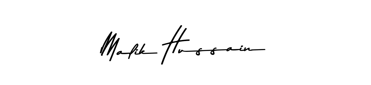 Use a signature maker to create a handwritten signature online. With this signature software, you can design (Asem Kandis PERSONAL USE) your own signature for name Malik Hussain. Malik Hussain signature style 9 images and pictures png