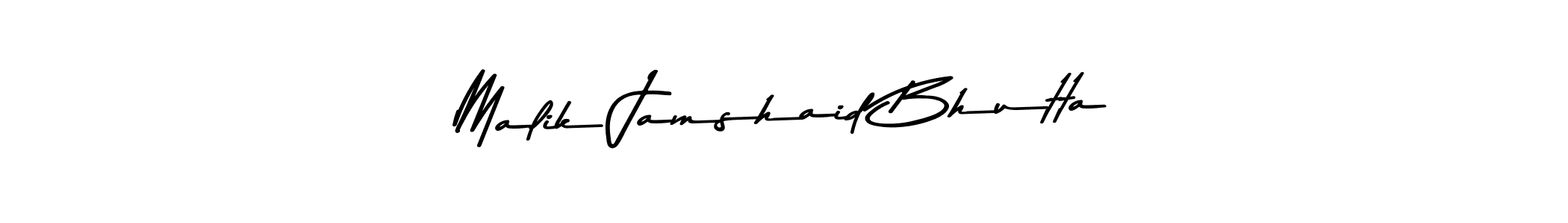Malik Jamshaid Bhutta stylish signature style. Best Handwritten Sign (Asem Kandis PERSONAL USE) for my name. Handwritten Signature Collection Ideas for my name Malik Jamshaid Bhutta. Malik Jamshaid Bhutta signature style 9 images and pictures png