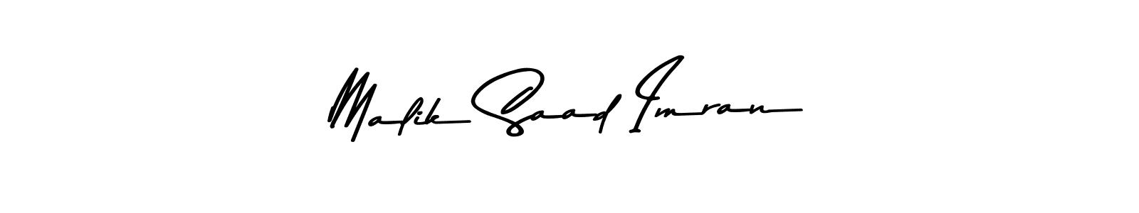 Similarly Asem Kandis PERSONAL USE is the best handwritten signature design. Signature creator online .You can use it as an online autograph creator for name Malik Saad Imran. Malik Saad Imran signature style 9 images and pictures png