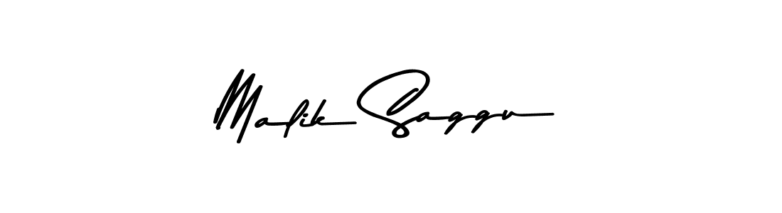 Create a beautiful signature design for name Malik Saggu. With this signature (Asem Kandis PERSONAL USE) fonts, you can make a handwritten signature for free. Malik Saggu signature style 9 images and pictures png