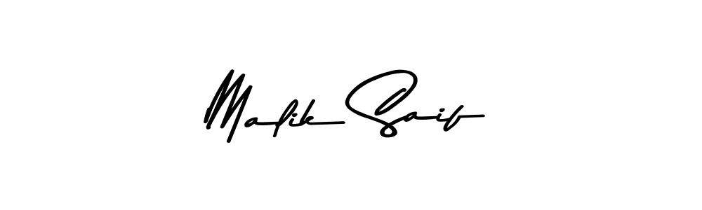 Create a beautiful signature design for name Malik Saif. With this signature (Asem Kandis PERSONAL USE) fonts, you can make a handwritten signature for free. Malik Saif signature style 9 images and pictures png