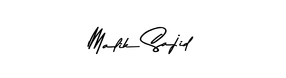 Here are the top 10 professional signature styles for the name Malik Sajid. These are the best autograph styles you can use for your name. Malik Sajid signature style 9 images and pictures png