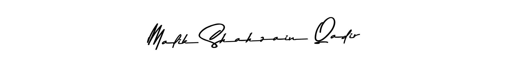 Make a beautiful signature design for name Malik Shahzain Qadir. With this signature (Asem Kandis PERSONAL USE) style, you can create a handwritten signature for free. Malik Shahzain Qadir signature style 9 images and pictures png