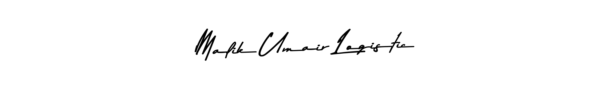 Design your own signature with our free online signature maker. With this signature software, you can create a handwritten (Asem Kandis PERSONAL USE) signature for name Malik Umair Logistic. Malik Umair Logistic signature style 9 images and pictures png