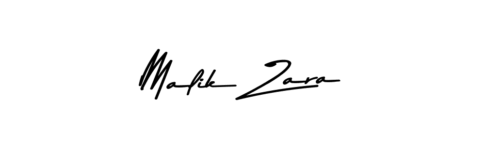 Use a signature maker to create a handwritten signature online. With this signature software, you can design (Asem Kandis PERSONAL USE) your own signature for name Malik Zara. Malik Zara signature style 9 images and pictures png