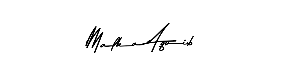 Make a beautiful signature design for name Malka Aquib. Use this online signature maker to create a handwritten signature for free. Malka Aquib signature style 9 images and pictures png