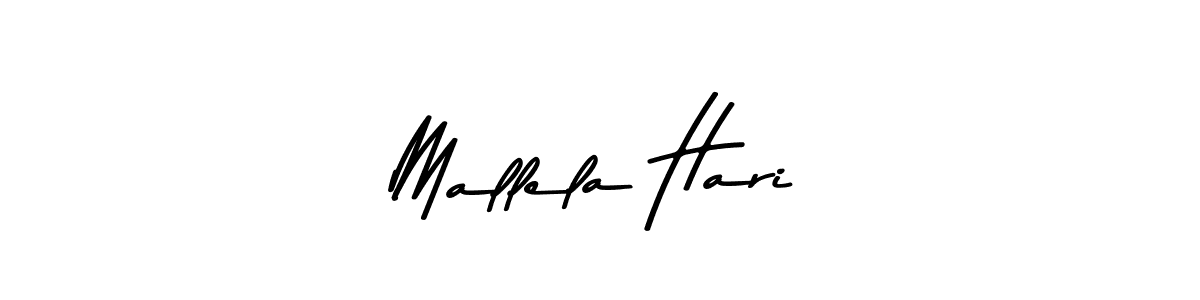 Mallela Hari stylish signature style. Best Handwritten Sign (Asem Kandis PERSONAL USE) for my name. Handwritten Signature Collection Ideas for my name Mallela Hari. Mallela Hari signature style 9 images and pictures png
