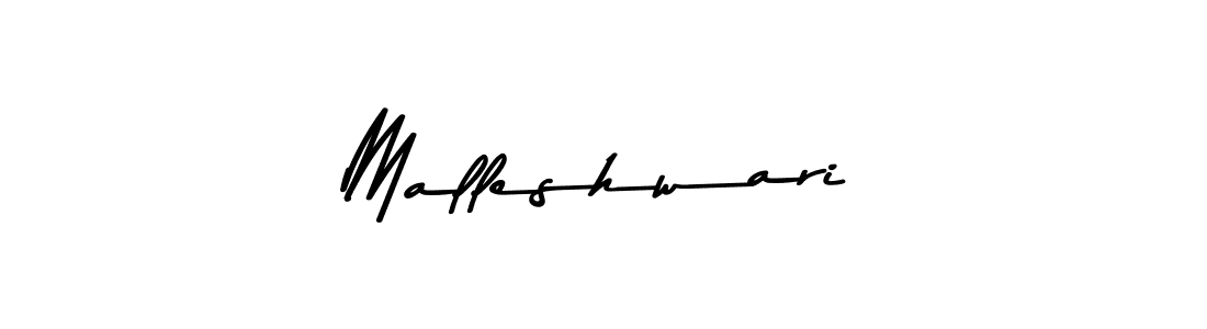 Design your own signature with our free online signature maker. With this signature software, you can create a handwritten (Asem Kandis PERSONAL USE) signature for name Malleshwari. Malleshwari signature style 9 images and pictures png