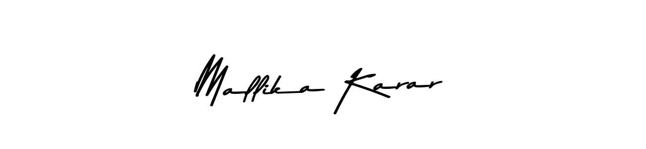 Asem Kandis PERSONAL USE is a professional signature style that is perfect for those who want to add a touch of class to their signature. It is also a great choice for those who want to make their signature more unique. Get Mallika Karar name to fancy signature for free. Mallika Karar signature style 9 images and pictures png