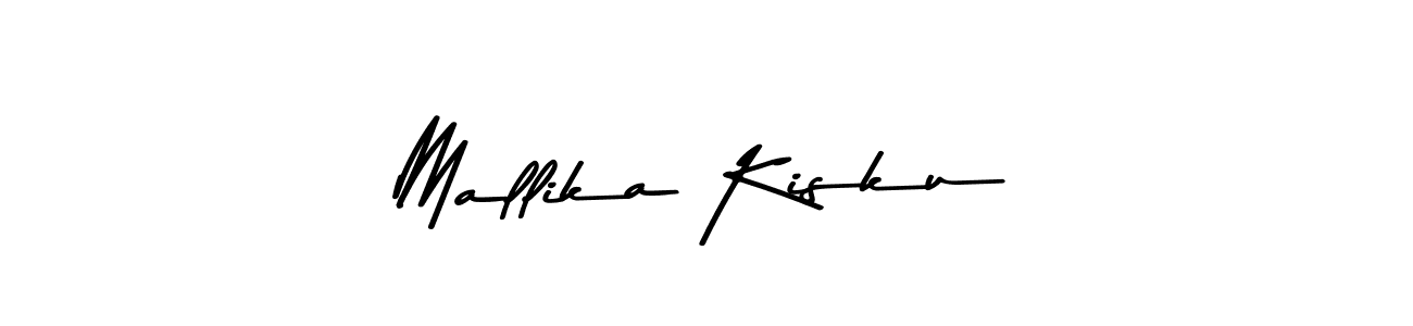 Also we have Mallika Kisku name is the best signature style. Create professional handwritten signature collection using Asem Kandis PERSONAL USE autograph style. Mallika Kisku signature style 9 images and pictures png