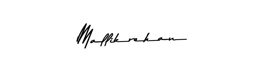Similarly Asem Kandis PERSONAL USE is the best handwritten signature design. Signature creator online .You can use it as an online autograph creator for name Mallikrehan. Mallikrehan signature style 9 images and pictures png