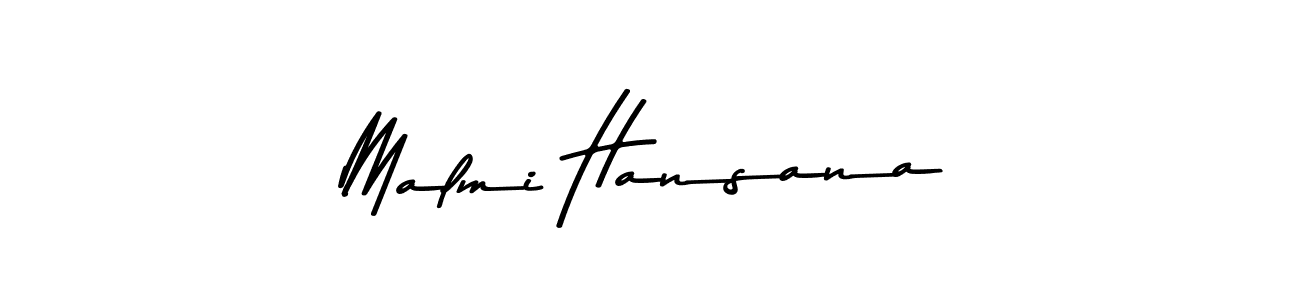 It looks lik you need a new signature style for name Malmi Hansana. Design unique handwritten (Asem Kandis PERSONAL USE) signature with our free signature maker in just a few clicks. Malmi Hansana signature style 9 images and pictures png