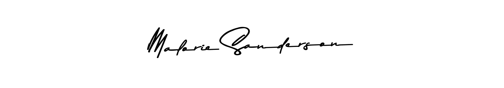 Make a beautiful signature design for name Malorie Sanderson. Use this online signature maker to create a handwritten signature for free. Malorie Sanderson signature style 9 images and pictures png