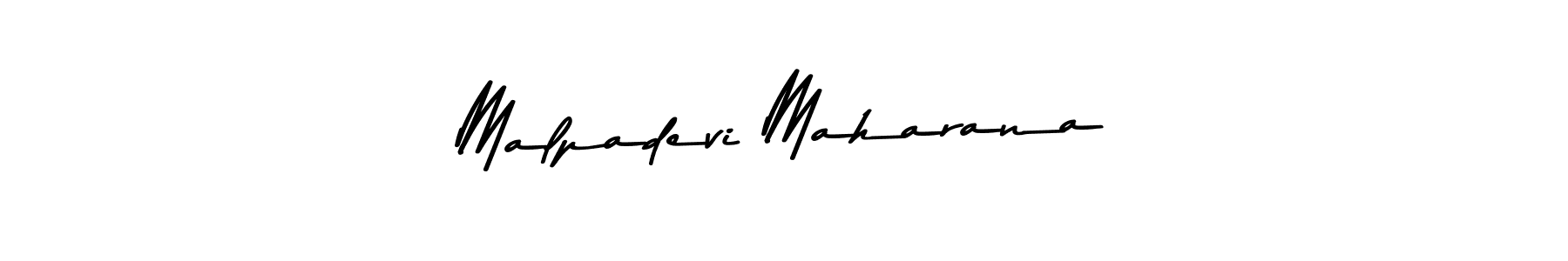 How to make Malpadevi Maharana signature? Asem Kandis PERSONAL USE is a professional autograph style. Create handwritten signature for Malpadevi Maharana name. Malpadevi Maharana signature style 9 images and pictures png