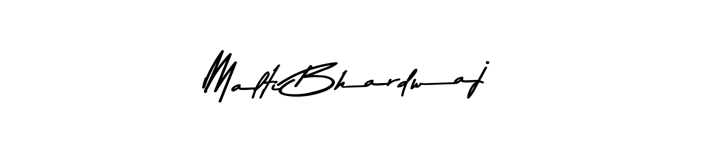 Also we have Malti Bhardwaj name is the best signature style. Create professional handwritten signature collection using Asem Kandis PERSONAL USE autograph style. Malti Bhardwaj signature style 9 images and pictures png