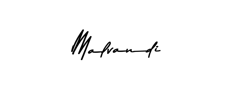 Design your own signature with our free online signature maker. With this signature software, you can create a handwritten (Asem Kandis PERSONAL USE) signature for name Malvandi. Malvandi signature style 9 images and pictures png