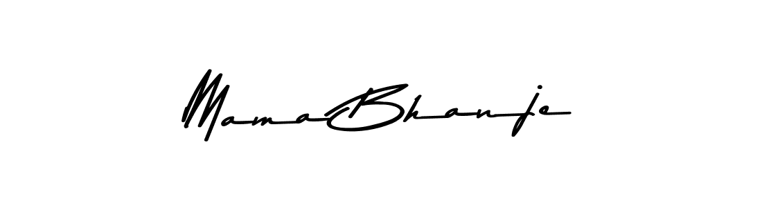 How to make Mama Bhanje name signature. Use Asem Kandis PERSONAL USE style for creating short signs online. This is the latest handwritten sign. Mama Bhanje signature style 9 images and pictures png
