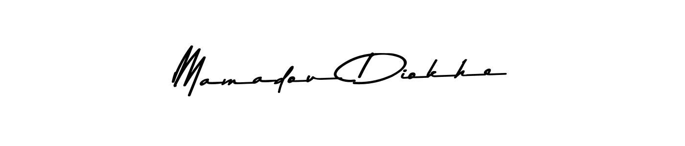 Mamadou Diokhe stylish signature style. Best Handwritten Sign (Asem Kandis PERSONAL USE) for my name. Handwritten Signature Collection Ideas for my name Mamadou Diokhe. Mamadou Diokhe signature style 9 images and pictures png