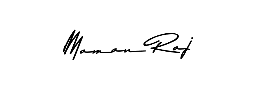 Also we have Maman Raj name is the best signature style. Create professional handwritten signature collection using Asem Kandis PERSONAL USE autograph style. Maman Raj signature style 9 images and pictures png