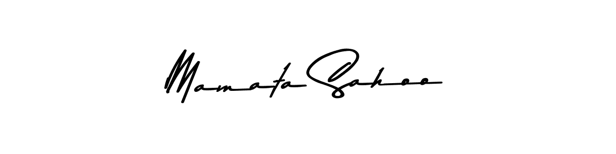 Create a beautiful signature design for name Mamata Sahoo. With this signature (Asem Kandis PERSONAL USE) fonts, you can make a handwritten signature for free. Mamata Sahoo signature style 9 images and pictures png