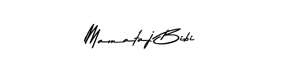 Asem Kandis PERSONAL USE is a professional signature style that is perfect for those who want to add a touch of class to their signature. It is also a great choice for those who want to make their signature more unique. Get Mamataj Bibi name to fancy signature for free. Mamataj Bibi signature style 9 images and pictures png