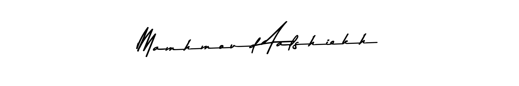 Asem Kandis PERSONAL USE is a professional signature style that is perfect for those who want to add a touch of class to their signature. It is also a great choice for those who want to make their signature more unique. Get Mamhmoud Aalshiekh name to fancy signature for free. Mamhmoud Aalshiekh signature style 9 images and pictures png