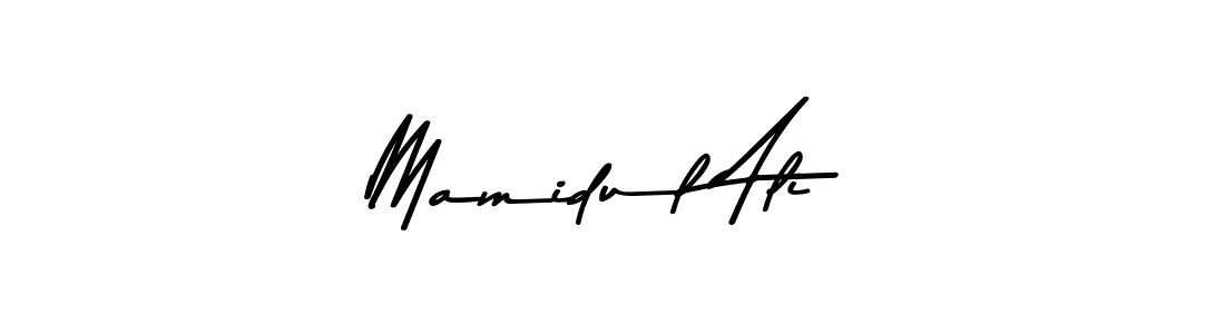 Design your own signature with our free online signature maker. With this signature software, you can create a handwritten (Asem Kandis PERSONAL USE) signature for name Mamidul Ali. Mamidul Ali signature style 9 images and pictures png