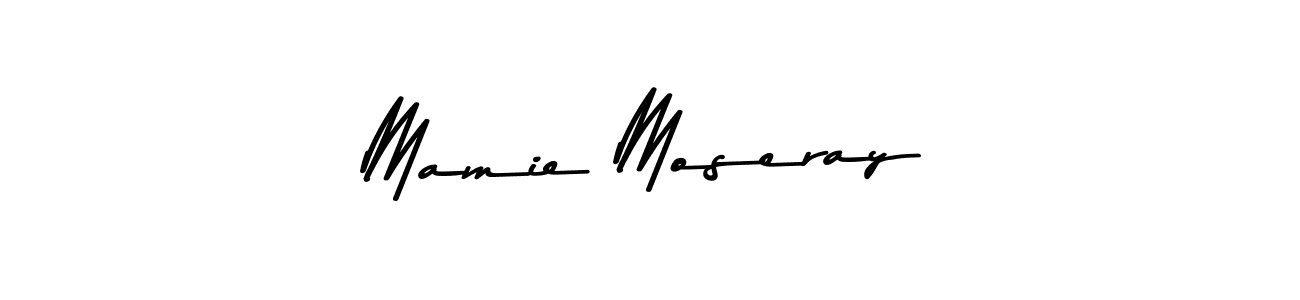 The best way (Asem Kandis PERSONAL USE) to make a short signature is to pick only two or three words in your name. The name Mamie Moseray include a total of six letters. For converting this name. Mamie Moseray signature style 9 images and pictures png