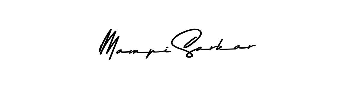 Mampi Sarkar stylish signature style. Best Handwritten Sign (Asem Kandis PERSONAL USE) for my name. Handwritten Signature Collection Ideas for my name Mampi Sarkar. Mampi Sarkar signature style 9 images and pictures png