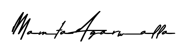 Generate high-definition signature styles for Mamta Agarwalla. The Asem Kandis PERSONAL USE typeface ensures crisp legibility and sophisticated design. Mamta Agarwalla signature style 9 images and pictures png
