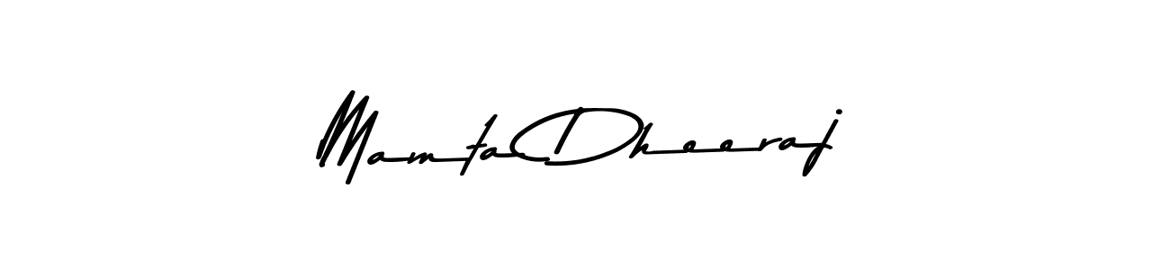 Also we have Mamta Dheeraj name is the best signature style. Create professional handwritten signature collection using Asem Kandis PERSONAL USE autograph style. Mamta Dheeraj signature style 9 images and pictures png