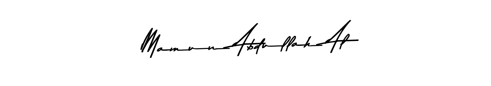 You should practise on your own different ways (Asem Kandis PERSONAL USE) to write your name (Mamun Abdullah Al) in signature. don't let someone else do it for you. Mamun Abdullah Al signature style 9 images and pictures png
