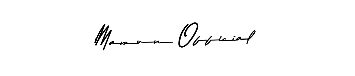 Asem Kandis PERSONAL USE is a professional signature style that is perfect for those who want to add a touch of class to their signature. It is also a great choice for those who want to make their signature more unique. Get Mamun Official name to fancy signature for free. Mamun Official signature style 9 images and pictures png
