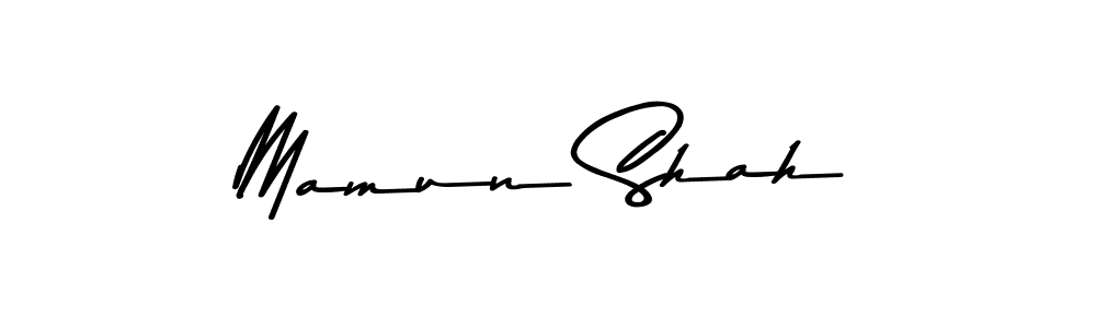 How to make Mamun Shah signature? Asem Kandis PERSONAL USE is a professional autograph style. Create handwritten signature for Mamun Shah name. Mamun Shah signature style 9 images and pictures png