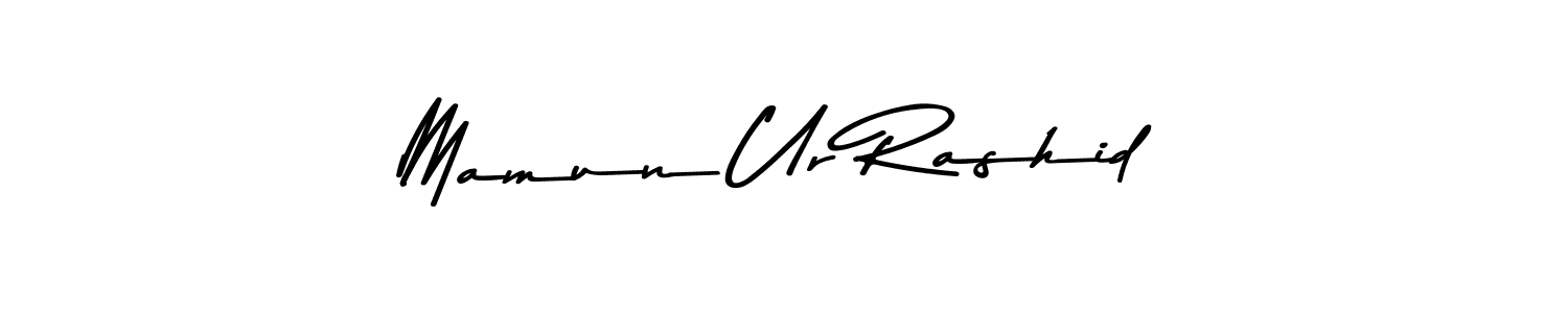 The best way (Asem Kandis PERSONAL USE) to make a short signature is to pick only two or three words in your name. The name Mamun Ur Rashid include a total of six letters. For converting this name. Mamun Ur Rashid signature style 9 images and pictures png