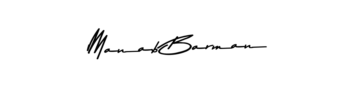 How to make Manab Barman signature? Asem Kandis PERSONAL USE is a professional autograph style. Create handwritten signature for Manab Barman name. Manab Barman signature style 9 images and pictures png