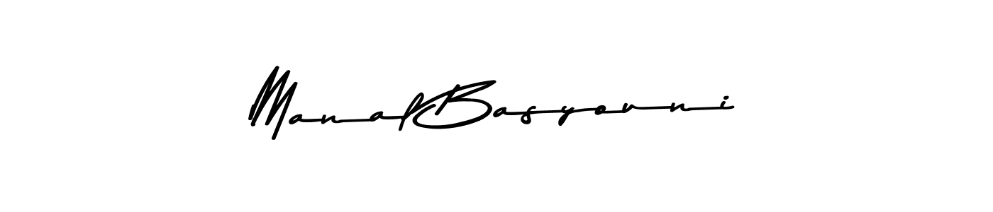 Also You can easily find your signature by using the search form. We will create Manal Basyouni name handwritten signature images for you free of cost using Asem Kandis PERSONAL USE sign style. Manal Basyouni signature style 9 images and pictures png