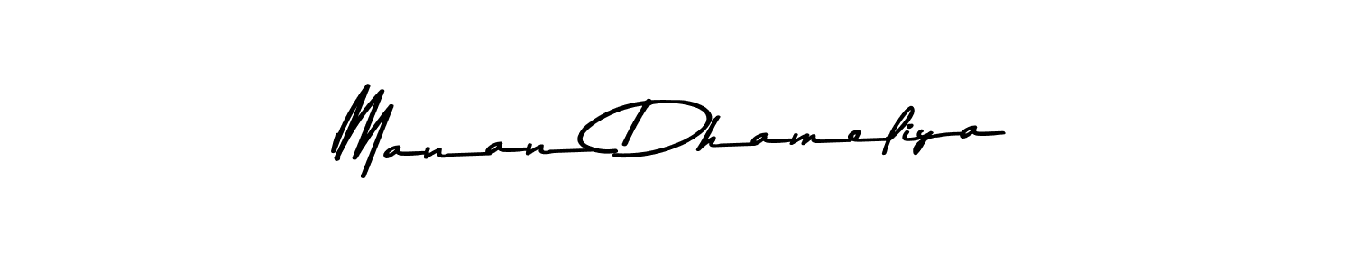 Manan Dhameliya stylish signature style. Best Handwritten Sign (Asem Kandis PERSONAL USE) for my name. Handwritten Signature Collection Ideas for my name Manan Dhameliya. Manan Dhameliya signature style 9 images and pictures png