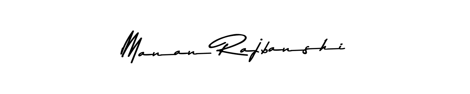 How to make Manan Rajbanshi signature? Asem Kandis PERSONAL USE is a professional autograph style. Create handwritten signature for Manan Rajbanshi name. Manan Rajbanshi signature style 9 images and pictures png