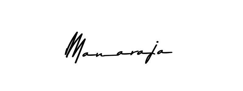 Design your own signature with our free online signature maker. With this signature software, you can create a handwritten (Asem Kandis PERSONAL USE) signature for name Manaraja. Manaraja signature style 9 images and pictures png