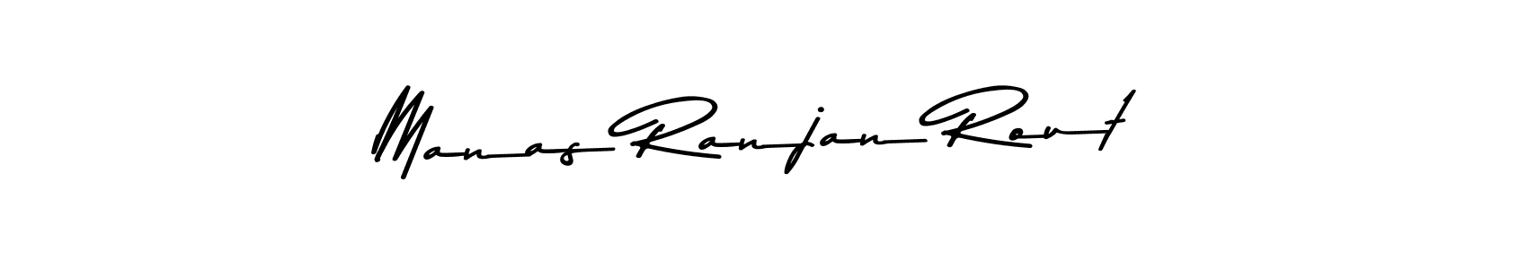 How to make Manas Ranjan Rout name signature. Use Asem Kandis PERSONAL USE style for creating short signs online. This is the latest handwritten sign. Manas Ranjan Rout signature style 9 images and pictures png