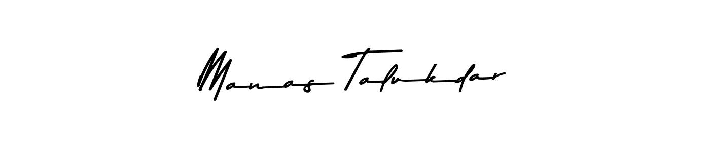 Make a beautiful signature design for name Manas Talukdar. With this signature (Asem Kandis PERSONAL USE) style, you can create a handwritten signature for free. Manas Talukdar signature style 9 images and pictures png