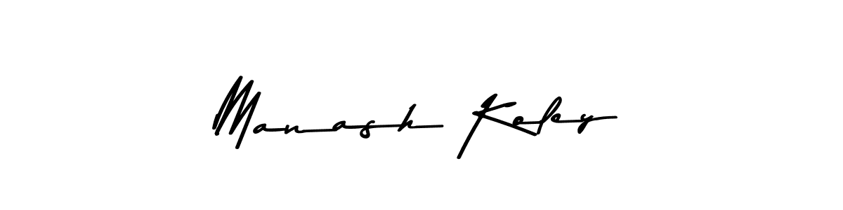 Make a beautiful signature design for name Manash Koley. Use this online signature maker to create a handwritten signature for free. Manash Koley signature style 9 images and pictures png