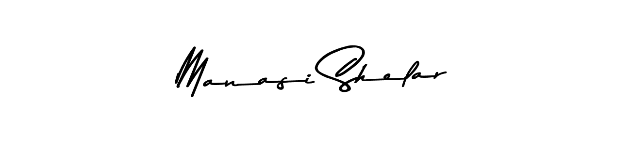 Design your own signature with our free online signature maker. With this signature software, you can create a handwritten (Asem Kandis PERSONAL USE) signature for name Manasi Shelar. Manasi Shelar signature style 9 images and pictures png