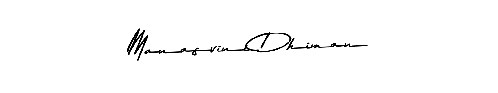 Use a signature maker to create a handwritten signature online. With this signature software, you can design (Asem Kandis PERSONAL USE) your own signature for name Manasvini Dhiman. Manasvini Dhiman signature style 9 images and pictures png