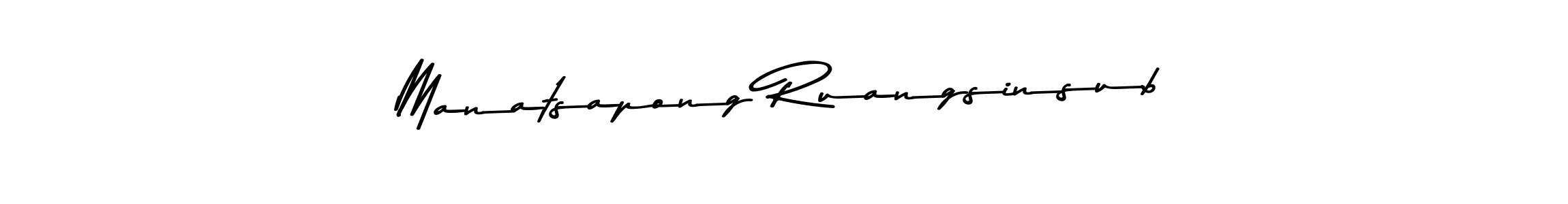 You should practise on your own different ways (Asem Kandis PERSONAL USE) to write your name (Manatsapong Ruangsinsub) in signature. don't let someone else do it for you. Manatsapong Ruangsinsub signature style 9 images and pictures png