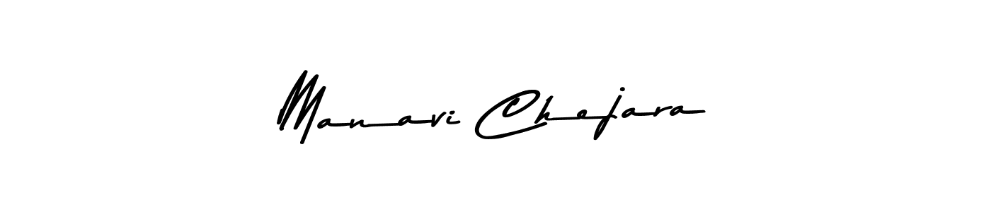 Design your own signature with our free online signature maker. With this signature software, you can create a handwritten (Asem Kandis PERSONAL USE) signature for name Manavi Chejara. Manavi Chejara signature style 9 images and pictures png