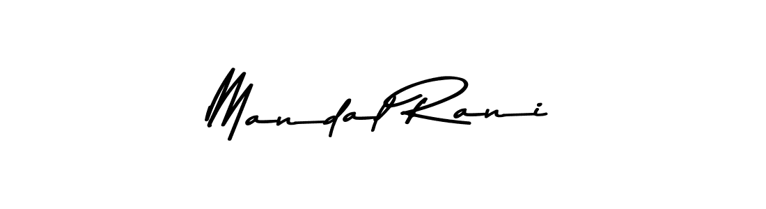 Use a signature maker to create a handwritten signature online. With this signature software, you can design (Asem Kandis PERSONAL USE) your own signature for name Mandal Rani. Mandal Rani signature style 9 images and pictures png